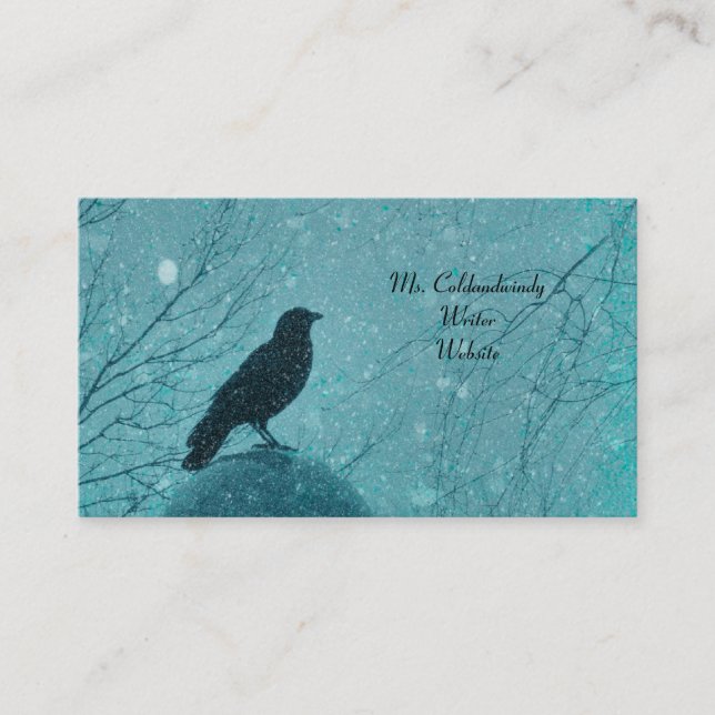 A Winter Dream Business Card (Front)