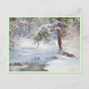 A Winter Idyll Holiday Postcard