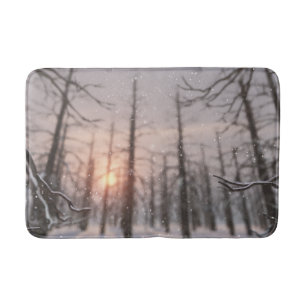 A Winter Night's Dream Bathmat