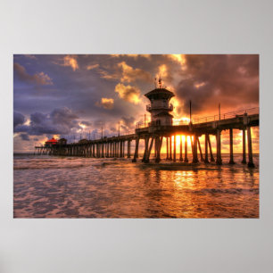 A Winter Sunset " Poster