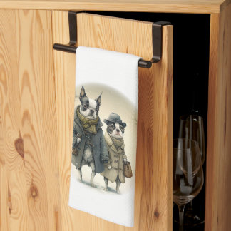 A Winter Walk 01 Tea Towel