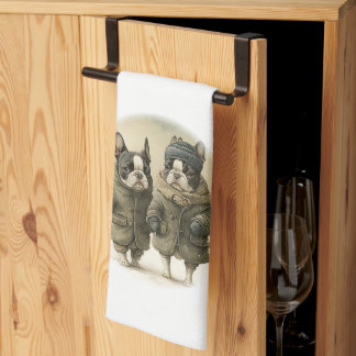 A Winter Walk 02 Tea Towel