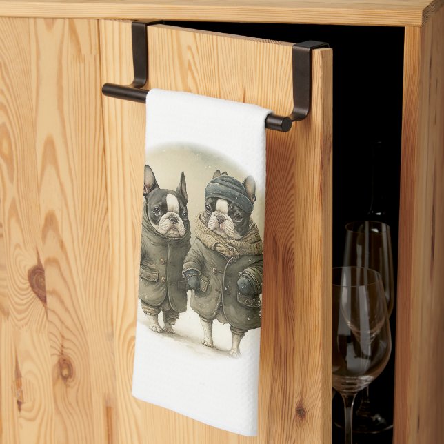 A Winter Walk 02 Tea Towel (Thirds Fold)