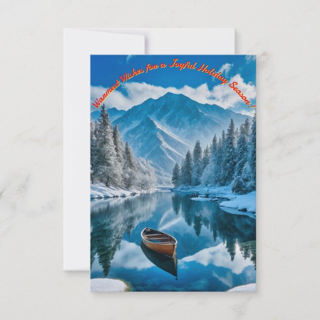 A Winter Wonderland Invitation (Front)