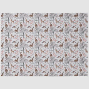 A Winter Woodland Series Design 3 Tissue Paper