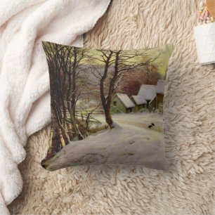 A Winter's Morning, famous painting, Cushion