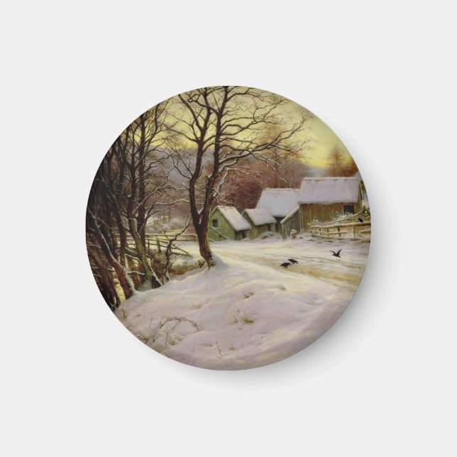 A Winter's Morning Magnet (Front)