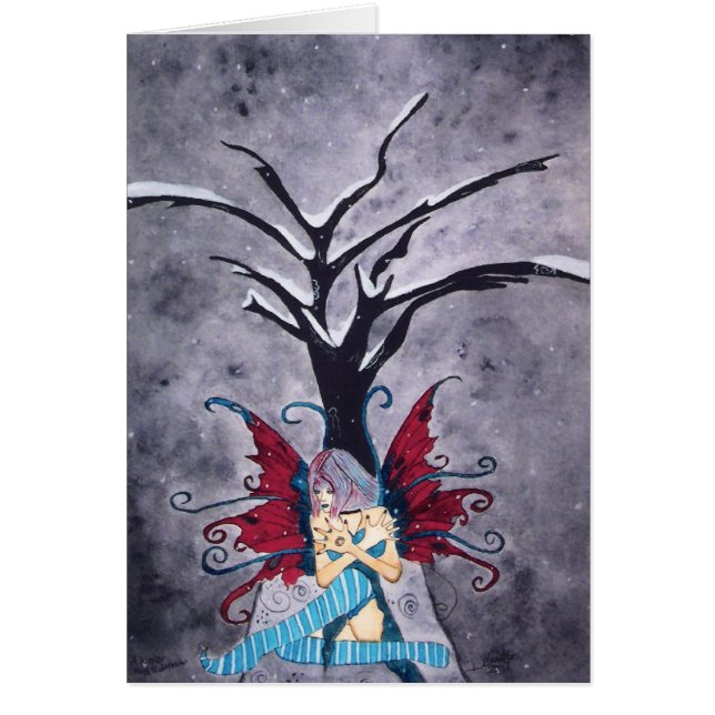 A Winter's Night Dream Card (Front)