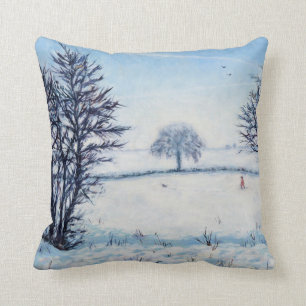 A Winters Walk Cushion