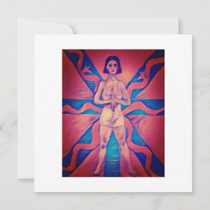 A wise woman holiday card
