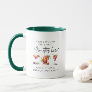 A Wise Woman Once Said Personalised Retirement Co Mug