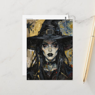 A Witch Postcard