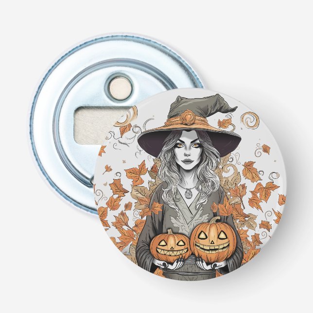 A witch's love bottle opener (Front)
