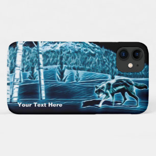 A Wolf On Snow iPhone 11 Case