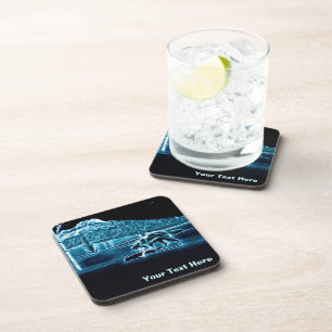 A Wolf On Snow Coaster