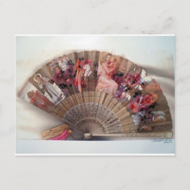 A WOMAN'S WORLD (Dedication To Grandma Albee) Postcard (Front)