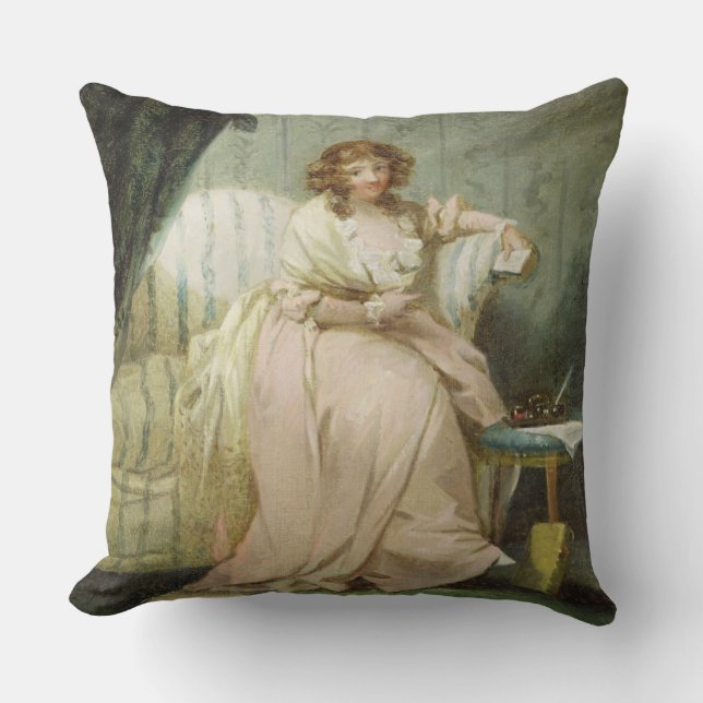A Woman Called Anne, the Artist's Wife, c.1790-180 Cushion (Front)