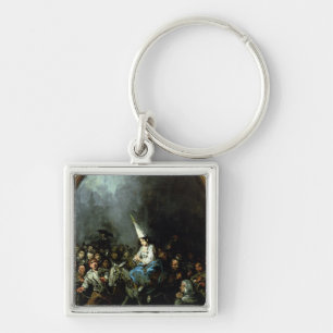 A Woman Damned by The Inquisition Key Ring