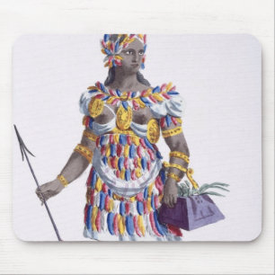A Woman from Honduras, 1780 (coloured engraving) Mouse Pad