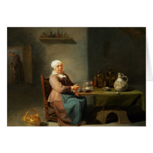 A Woman in a kitchen