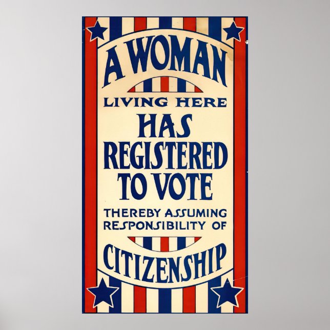 A Woman Living Here Poster (Front)