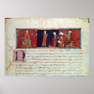 A Woman Taking an Oath before Poster