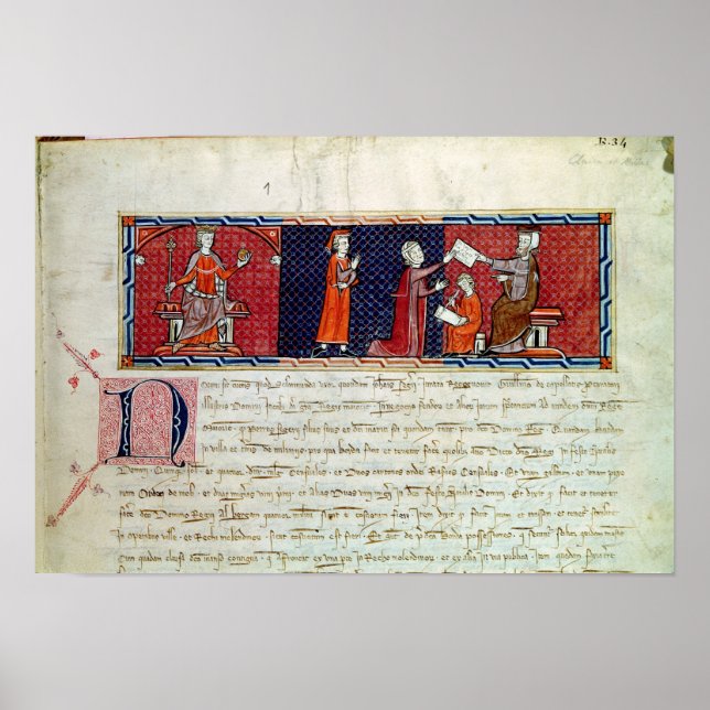 A Woman Taking an Oath before Poster (Front)