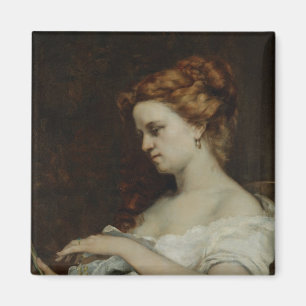 A Woman with Jewellery, 1867 Magnet