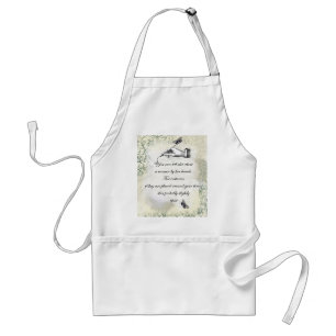 “A womans hands” Quote Standard Apron