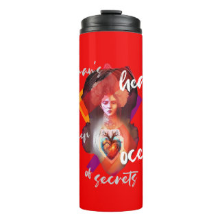 A Woman's Heart red Thermal Tumbler