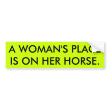 A WOMAN'S PLACE