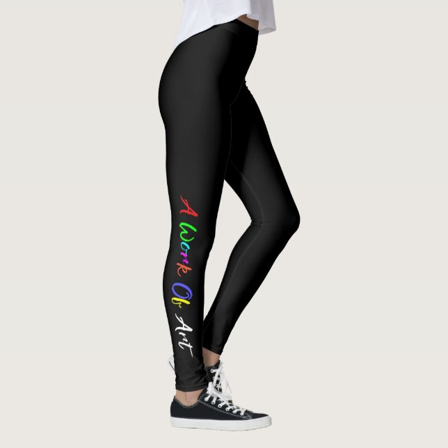 A Work of "Art" Leggings (Right)