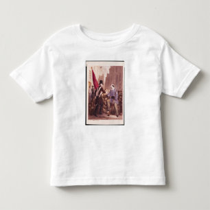 A Worker Sharing his Bread with a Student Toddler T-Shirt