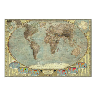 A World Map of Stereotypes Poster