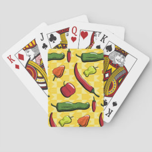 A World of Chilli Peppers Classic Playing Cards