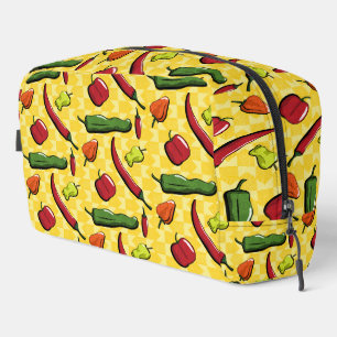 A World of Chilli Peppers Dopp Kit