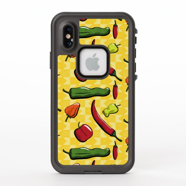 A World of Chilli Peppers Lifeproof Case (Back)