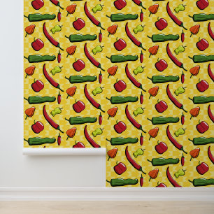 A World of Chilli Peppers Wallpaper