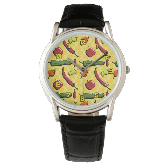 A World of Chilli Peppers Watch (Front)