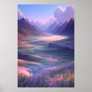 A World of Colours, The Breathtaking Valley Poster