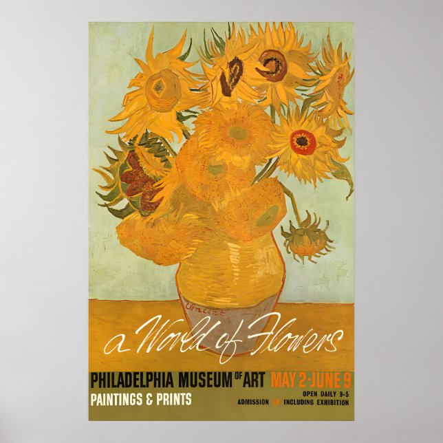 A World of Flowers Paintings and Prints Exhibition (Front)