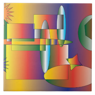 A World of Wonder and Discovery Ceramic Tile