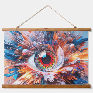 A World Of Wonder Begins With Vision Hanging Tapestry