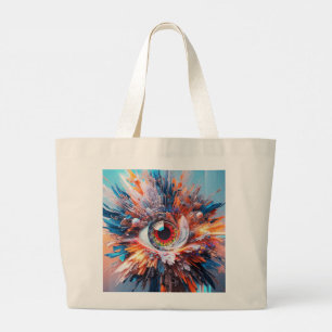 A World Of Wonder Begins With Vision Large Tote Bag