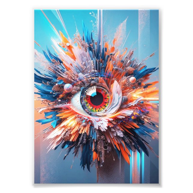 A World Of Wonder Begins With Vision Photo Print (Front)