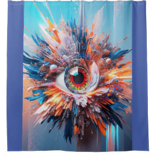 A World Of Wonder Begins With Vision Shower Curtain