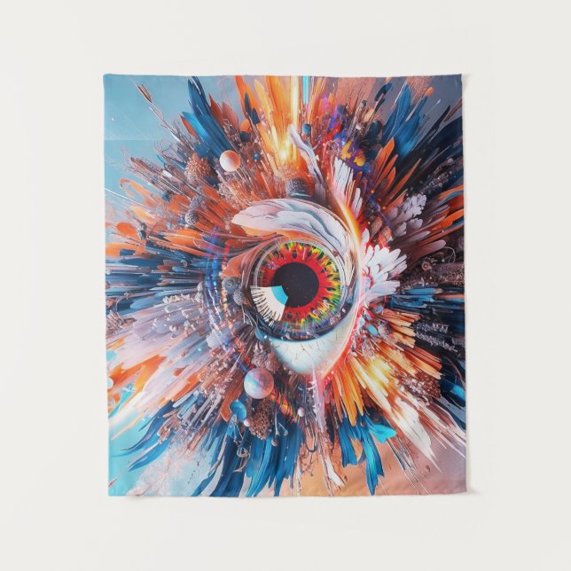 A World Of Wonder Begins With Vision Tapestry (Front)