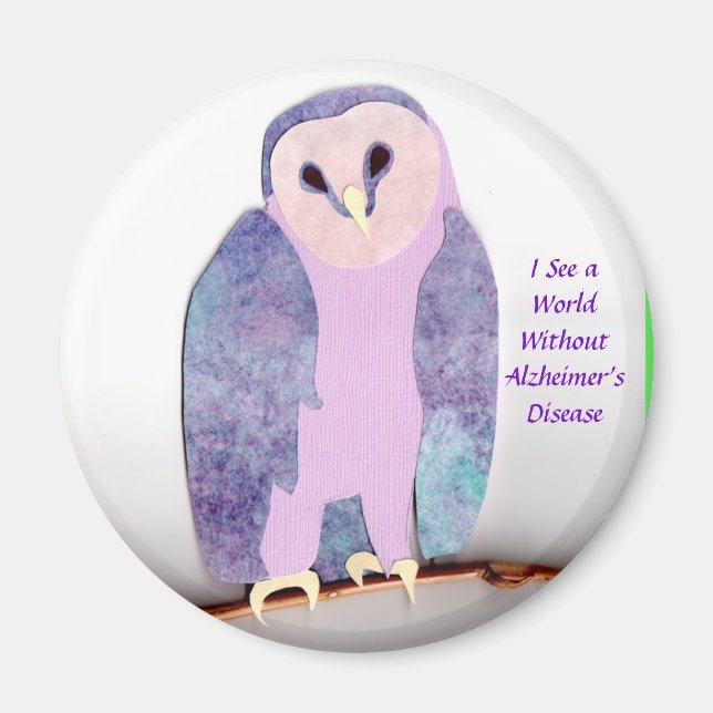 A World Without Alzheimer's Magnet (Front)