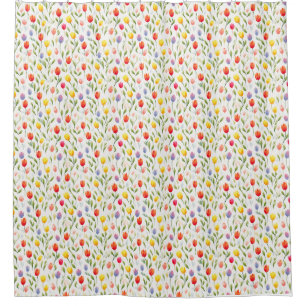 A World Without Flowers Is A World Without Joy Shower Curtain