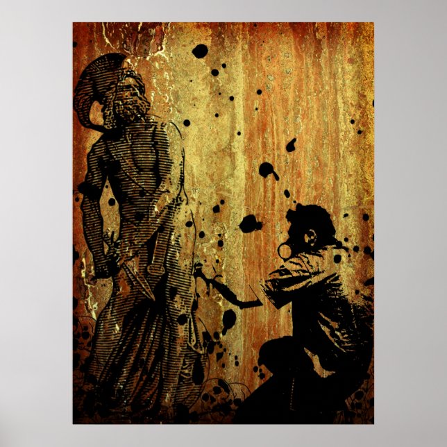 A Writers History Poster (Front)